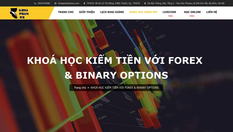khóa học khoa phạm