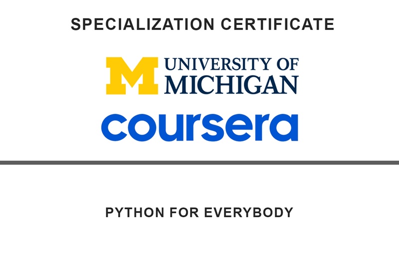 Python for Everybody Specialization
